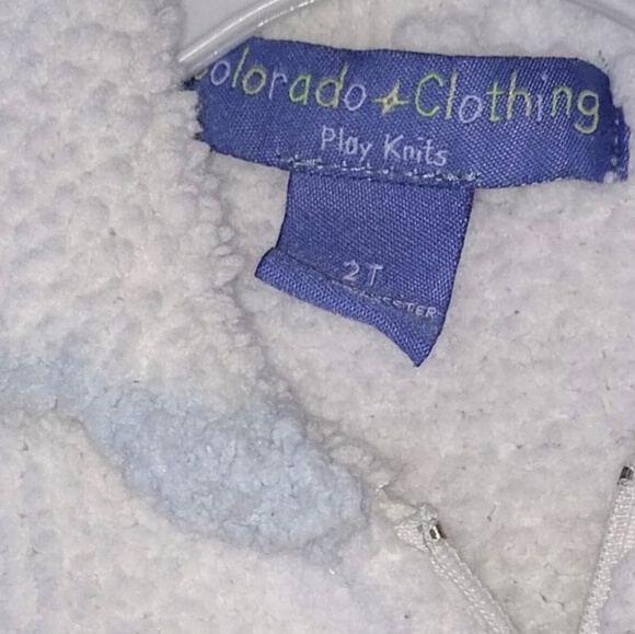 Colorado Clothing Sz 2 White Fleece Winter Jacket - Picture 5 of 7